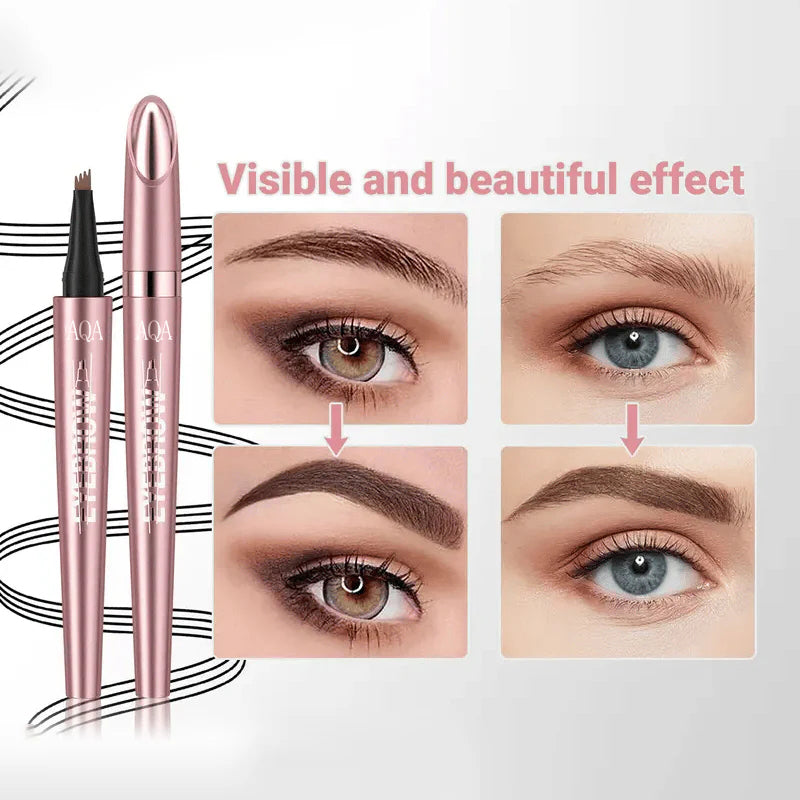 Last Day Buy 1 Get 1 Free✨Waterproof Micro-Fork Eyebrow Pencil