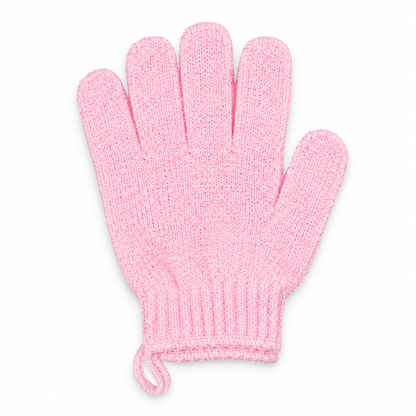 These deep-cleansing bath gloves are suitable for showering, spa treatments, massage, and body exfoliation; they effectively remove dead skin and feature a hanging loop.